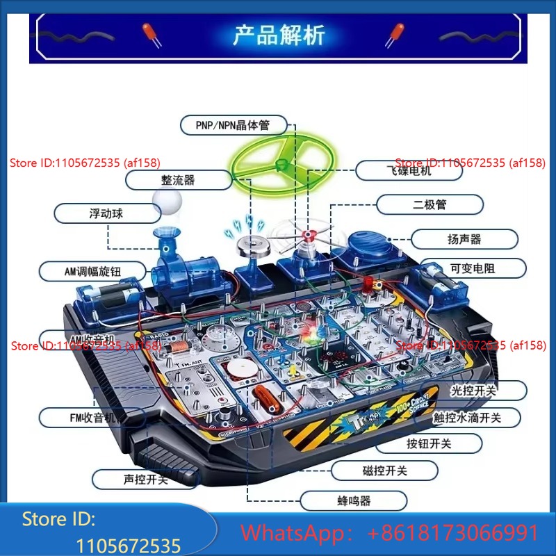 Science Toy - Ein komplettes Set von Puzzle-Spielzeugen für