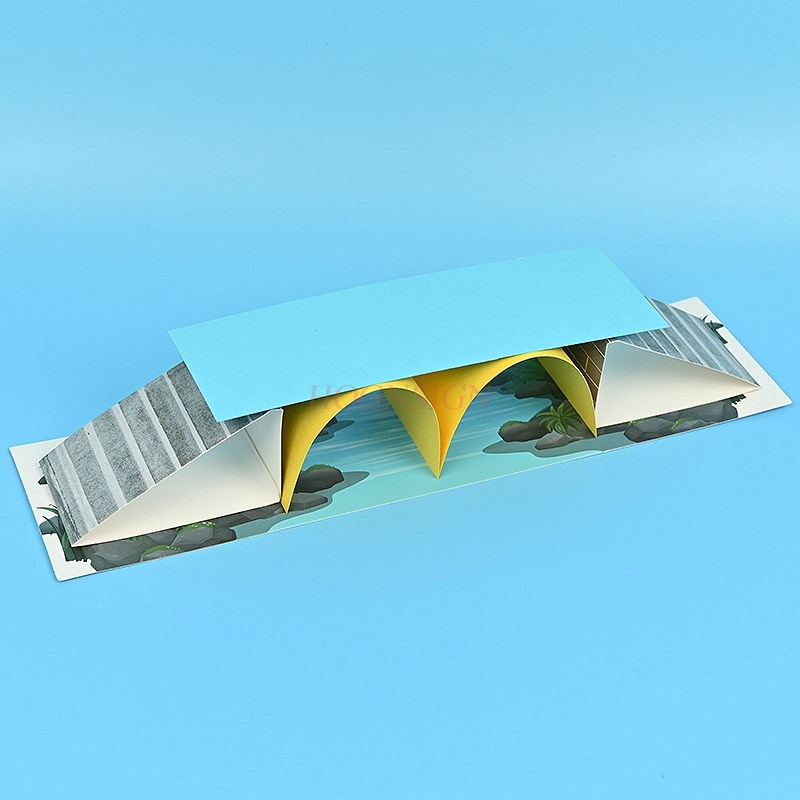 Science And Invention - Papierbrücke, handgefertigt, DIY, Wissenschaft und Bildung,