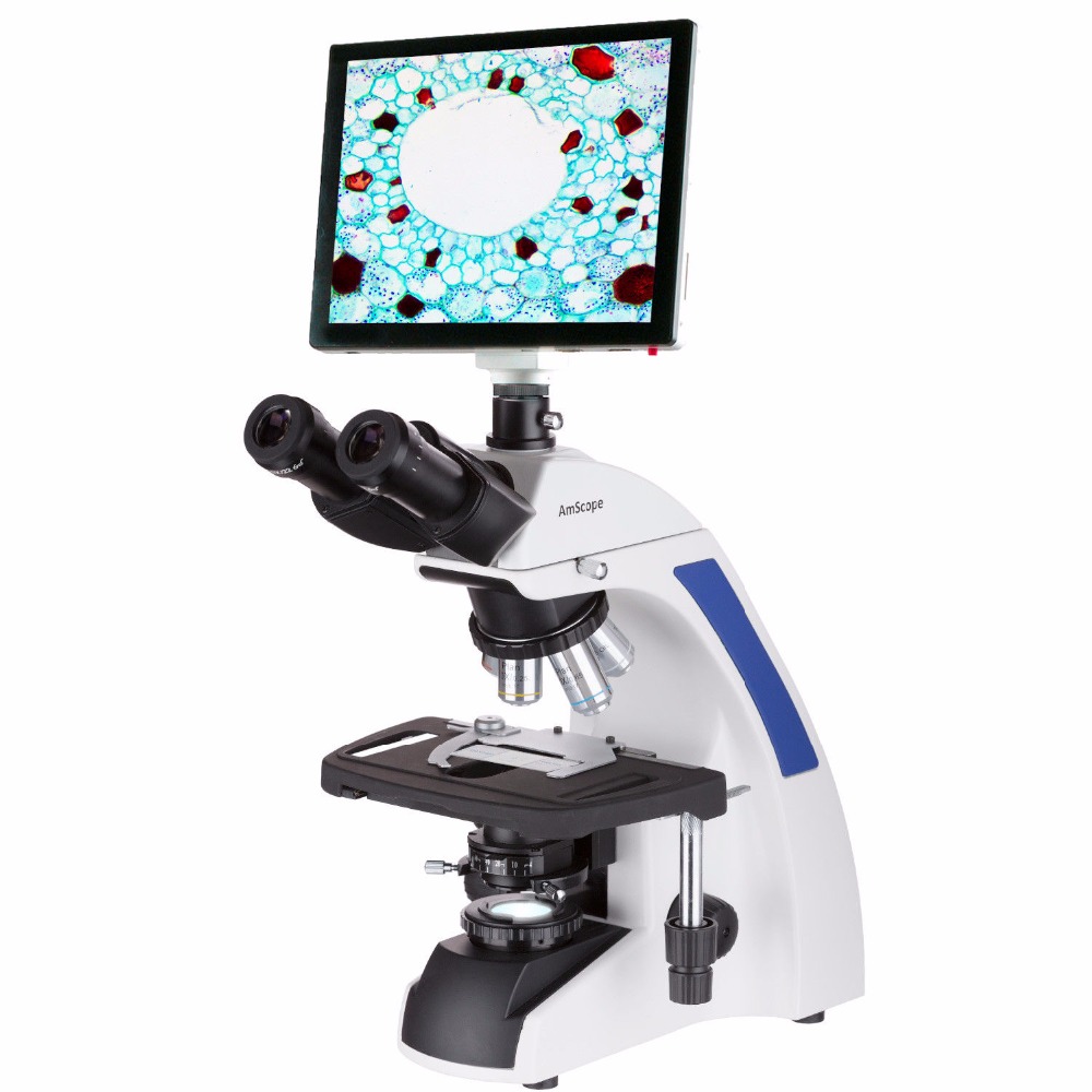 Amscope Microscope Compound 40X-1000X - AmScope T720 Serie Trinokulares Koehler LED-Kompoundmikroskop