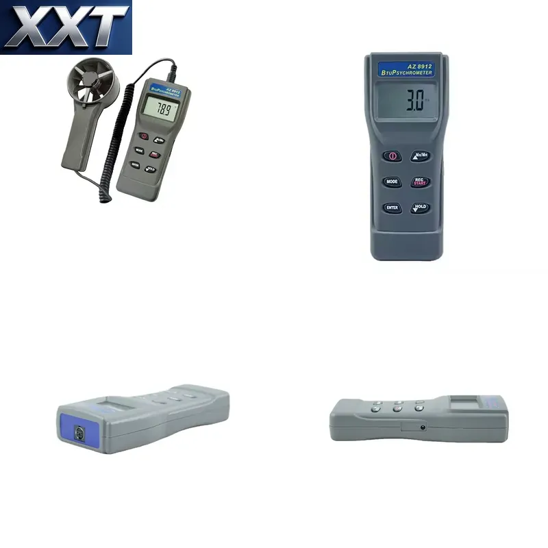 Anemometer Wind Speed - XXT AZ8912 Anemometer mit LCD-Display, Lufttemperatur-