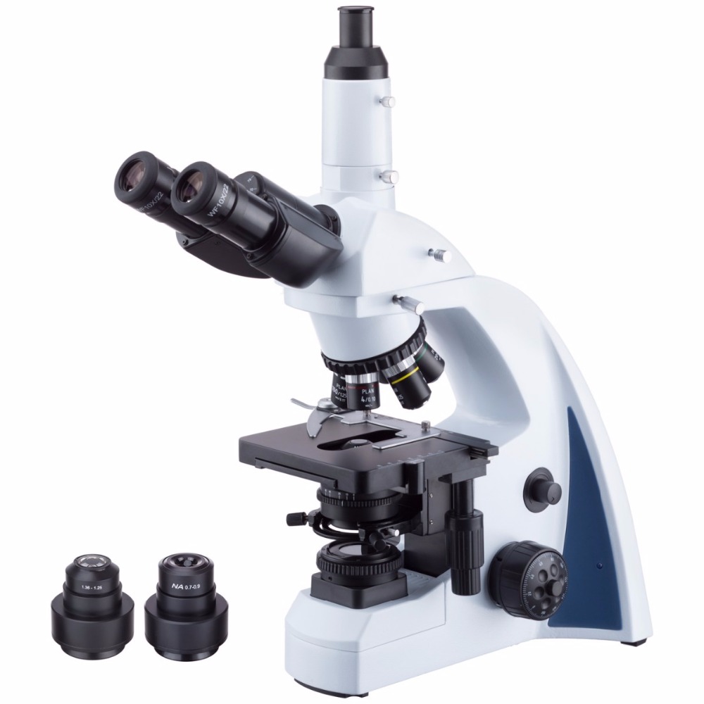 Amscope Microscope Compound 40X-1000X - AmScope Infinity-corrected Darkfield Trinocular Compound Mikroskop
