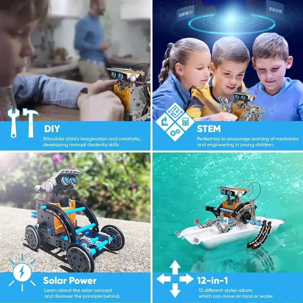 13-in-1-Bildungs-Solarroboter- – Science Project Robot Bewertung und Preis
