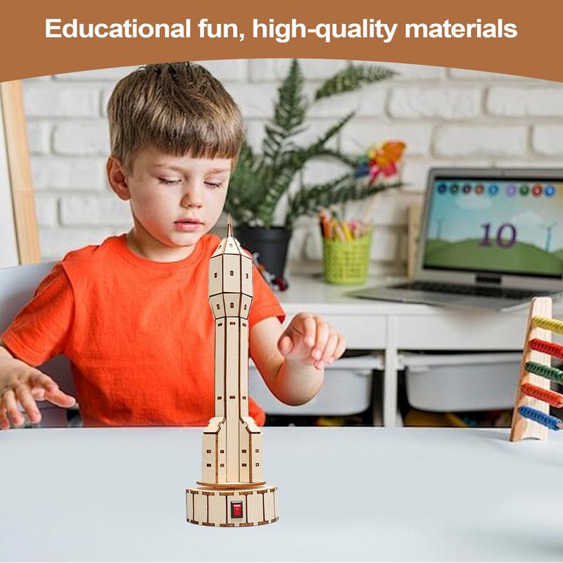 Holz Satelliten Modellbau Set  – Science Project Toys Making Bewertung und Preis