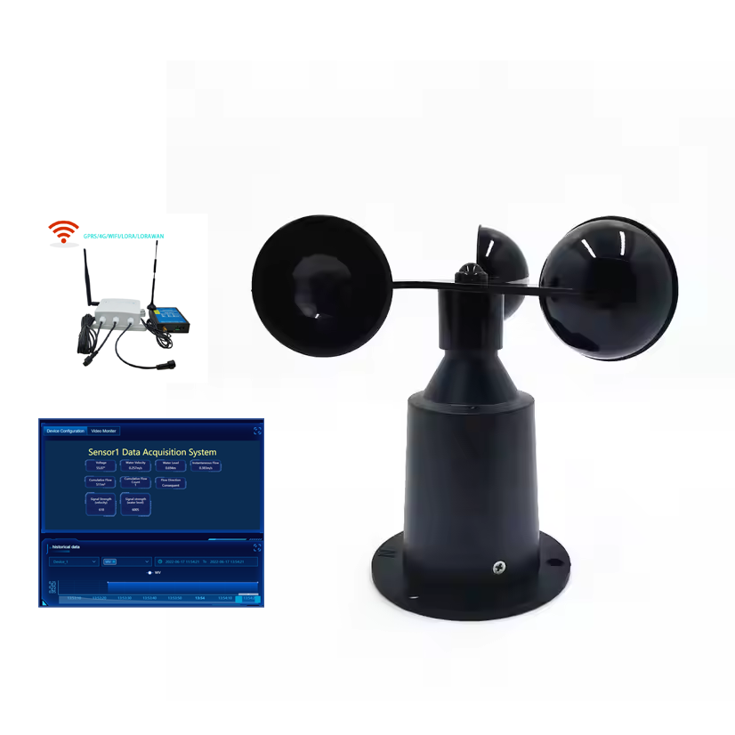 CE-Zertifizierter WLAN 4G LoRa – Anemometer Wind Speed Bewertung und Preis